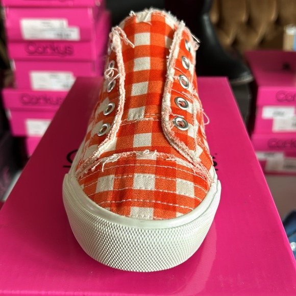 Corkys Babalu Shoes in Hingham Orange - Picture 4 of 4